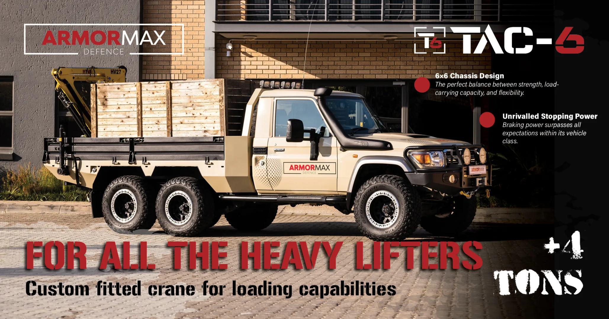 TAC-6 for all the heavy lifters | Armormax