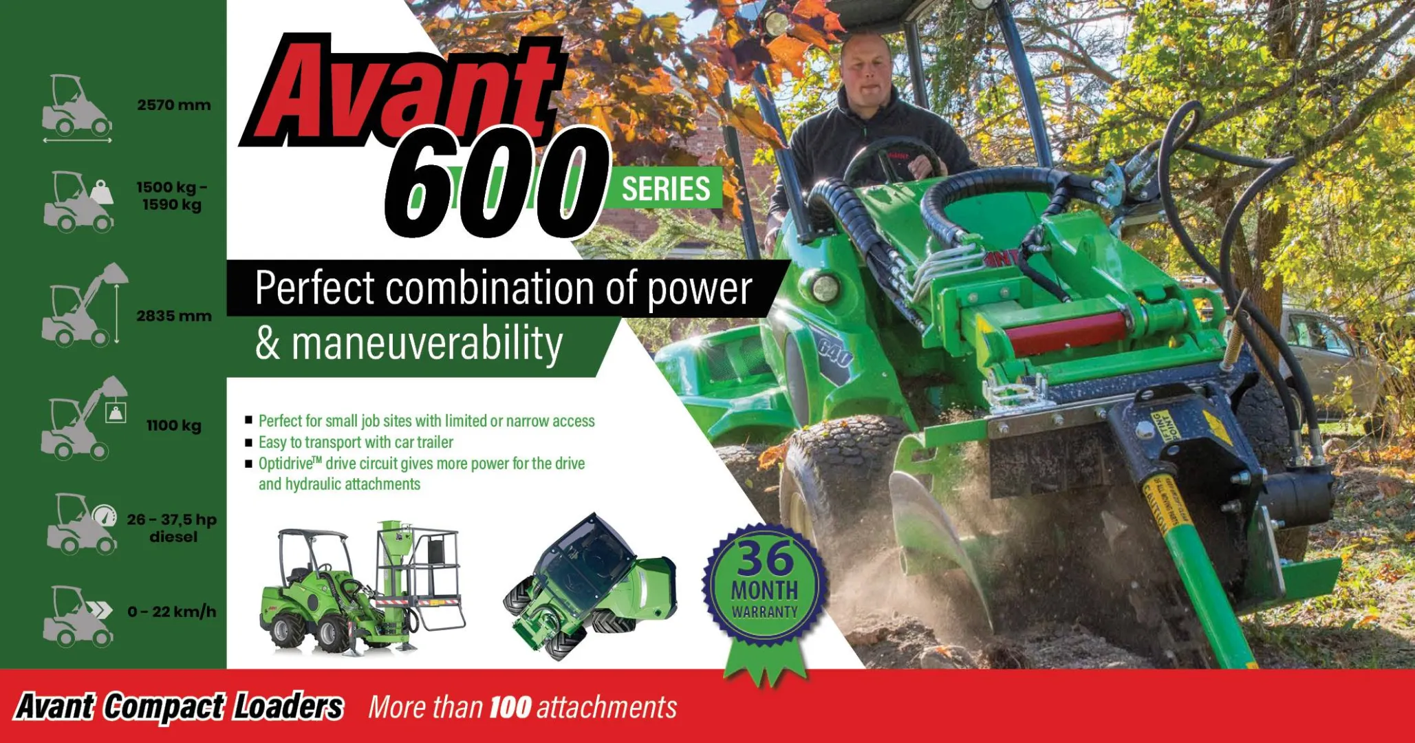 Avant 600 series | Avant SA