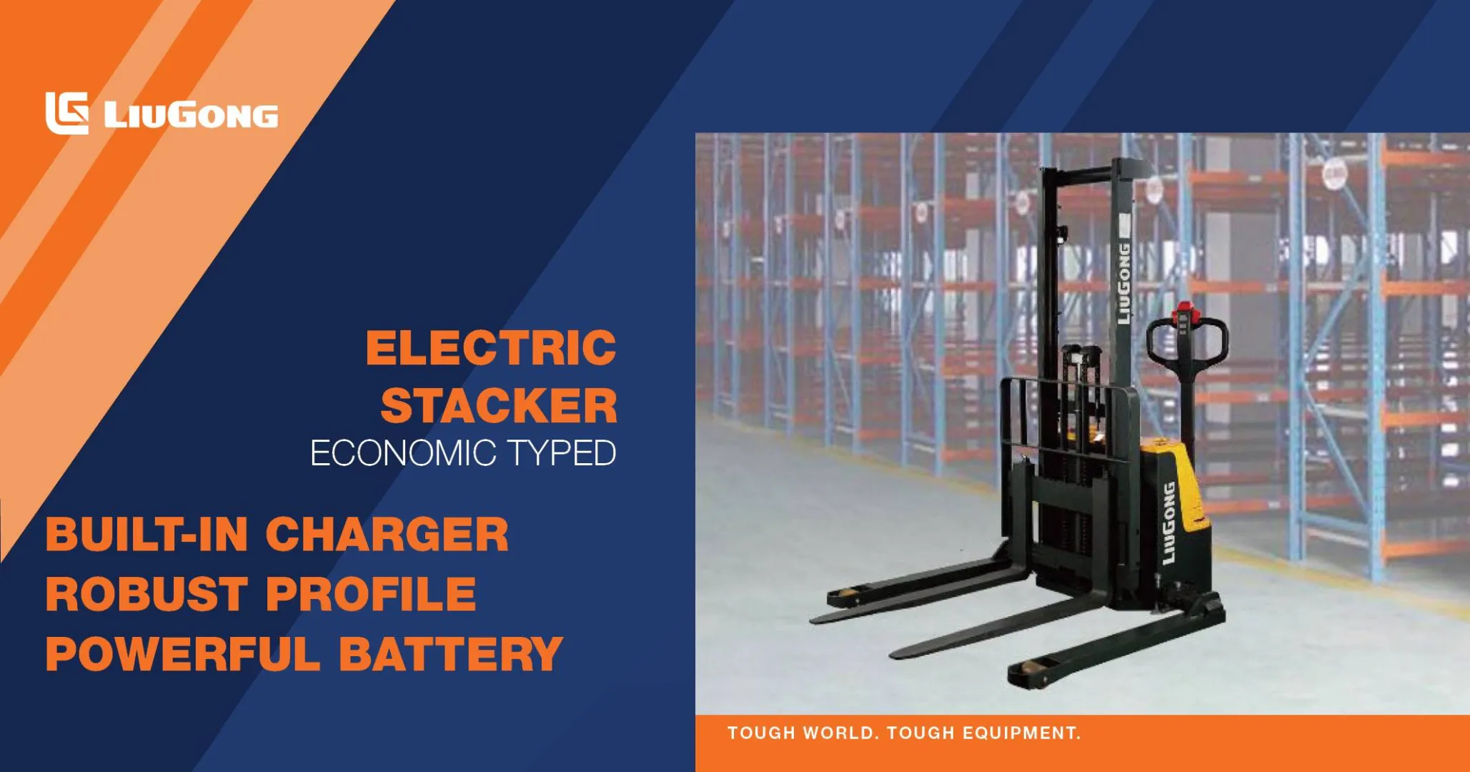 LiuGong Electric Stacker 1.0T | CES Forklift