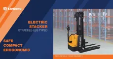LiuGong Straddle-leg Typed Electric Stacker | CES Forklift