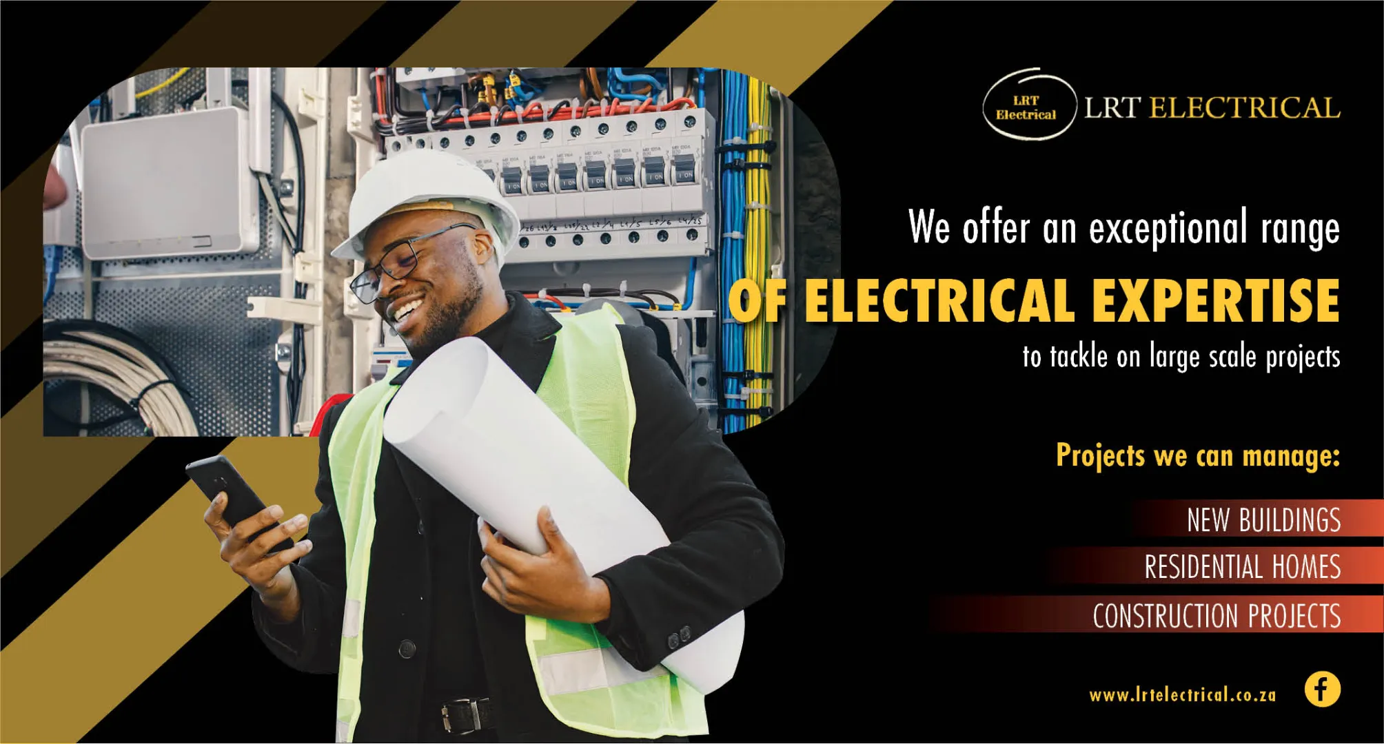 We provide expert electrical services for large-scale projects | LRT Electrical