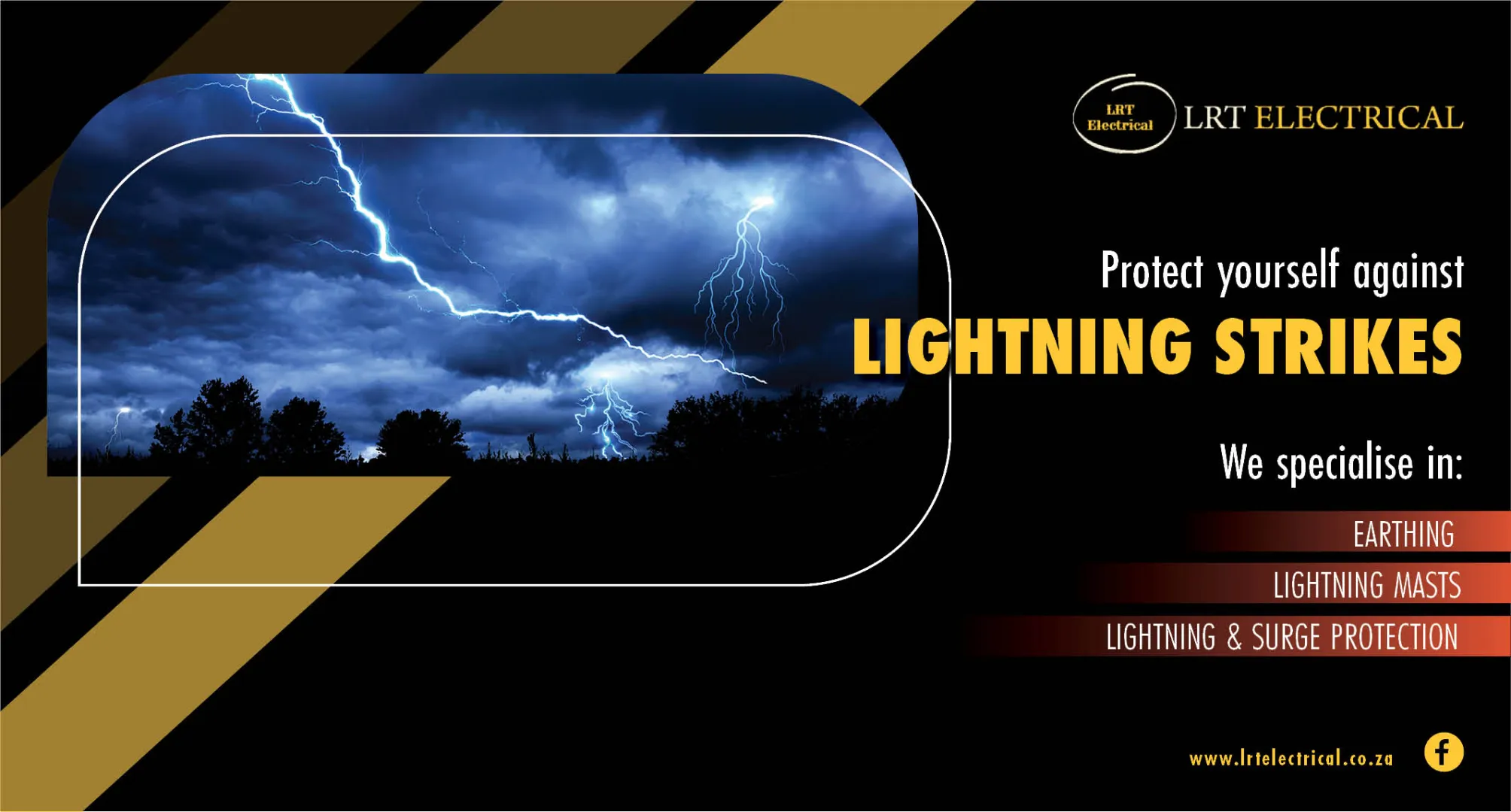 Protect yourself against Lightning Strikes | LRT Electrical