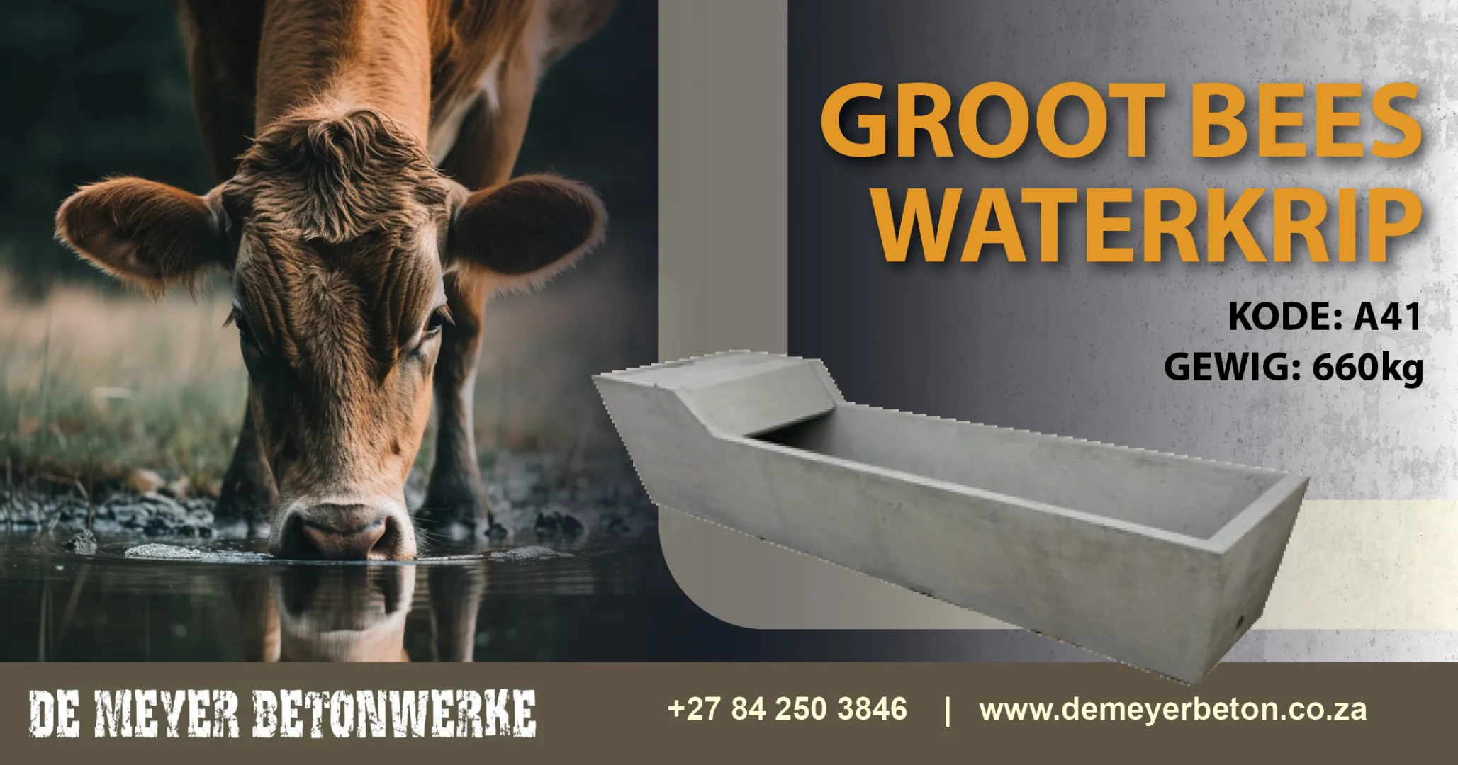 Groot bees waterkrip 660 kg | De Meyer Betonwerke