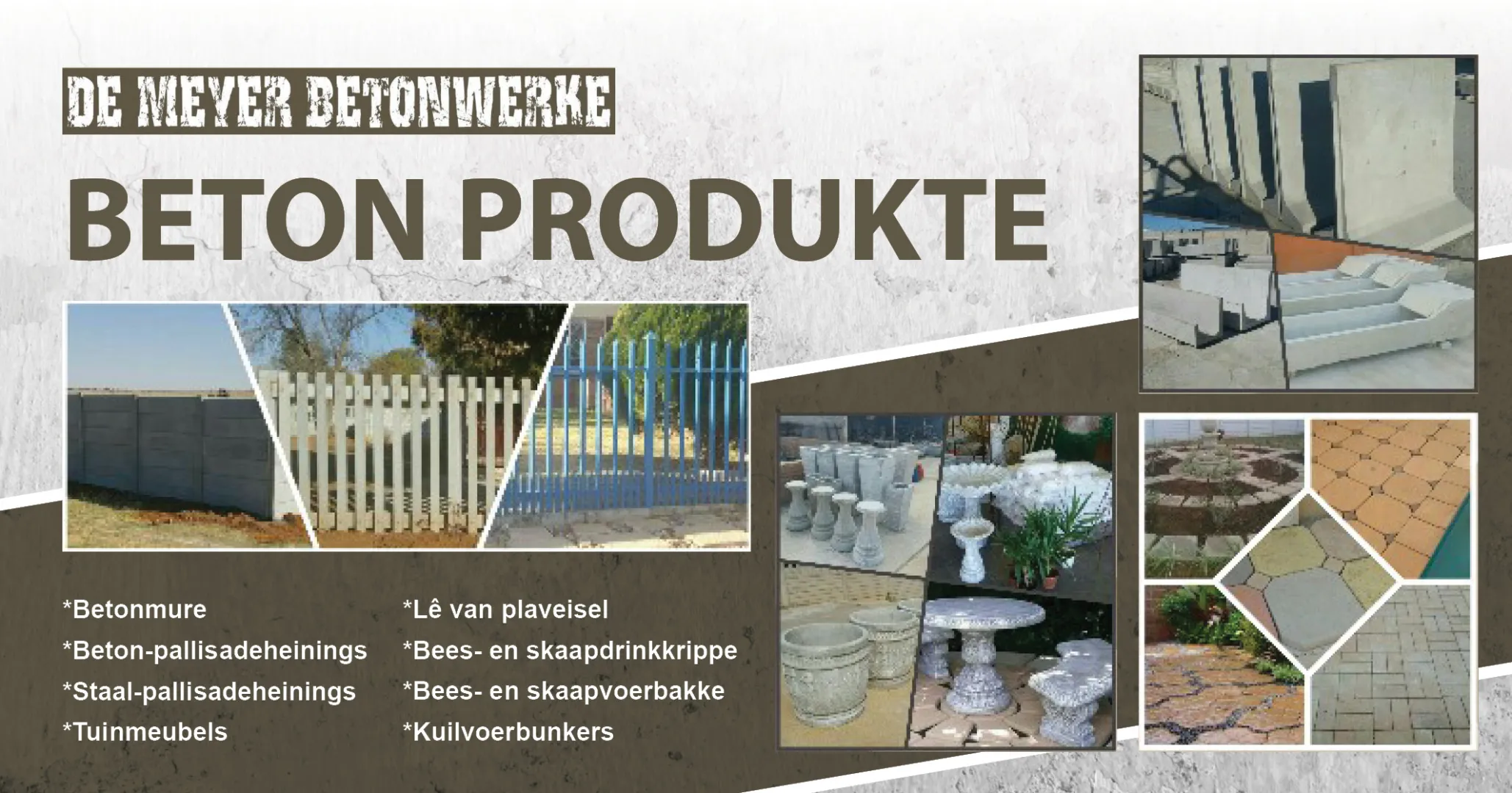 Beton produkte | De Meyer Betonwerke