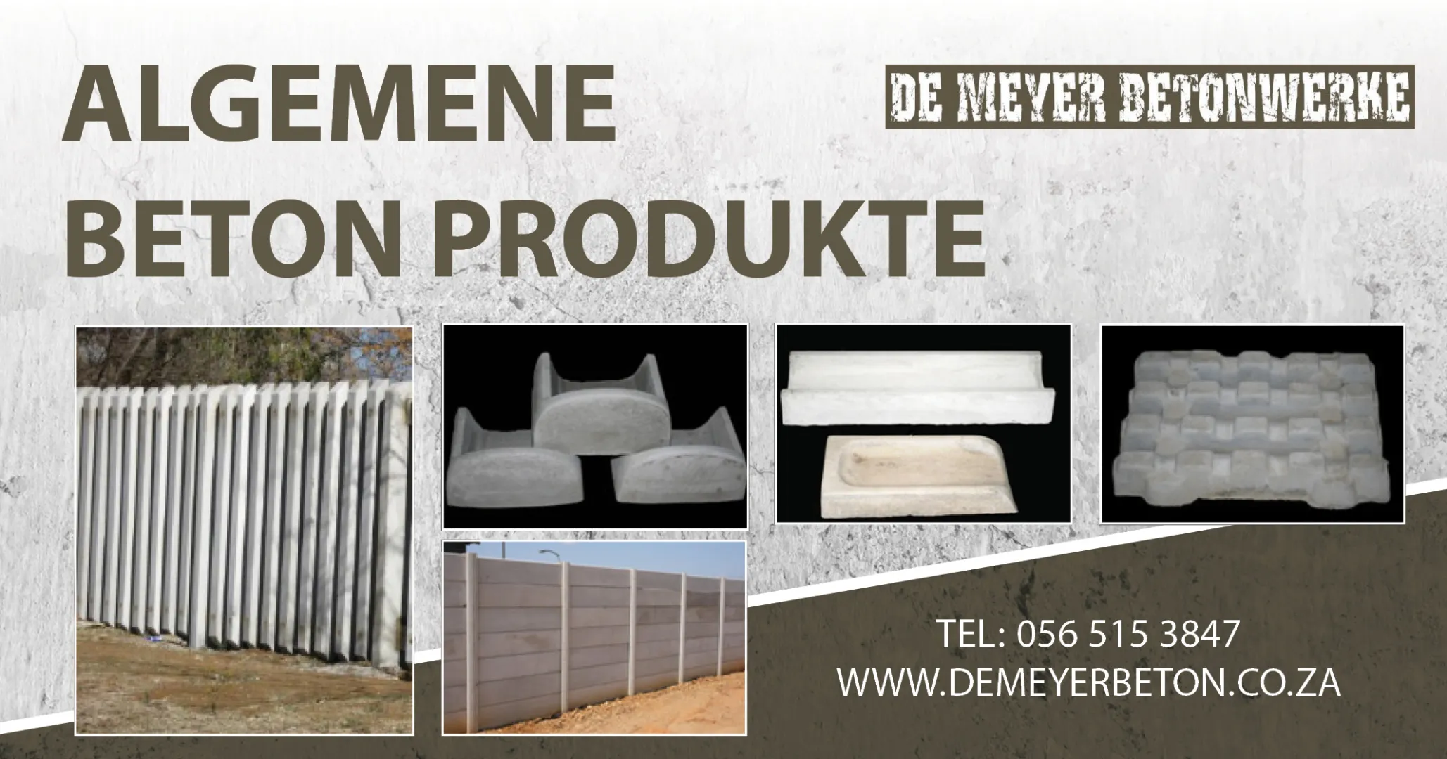 Beton produkte | De Meyer Betonwerke