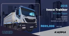 2015 Iveco Trakker 15 Cube Tipper | Kagima Trucks & Trailer