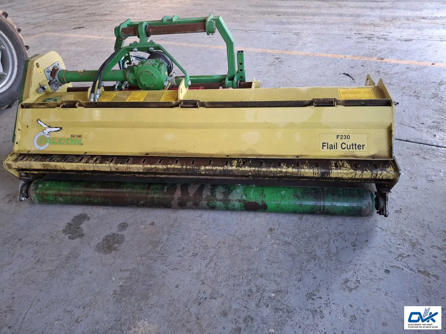 Used Falcon F230 Flail Cutter