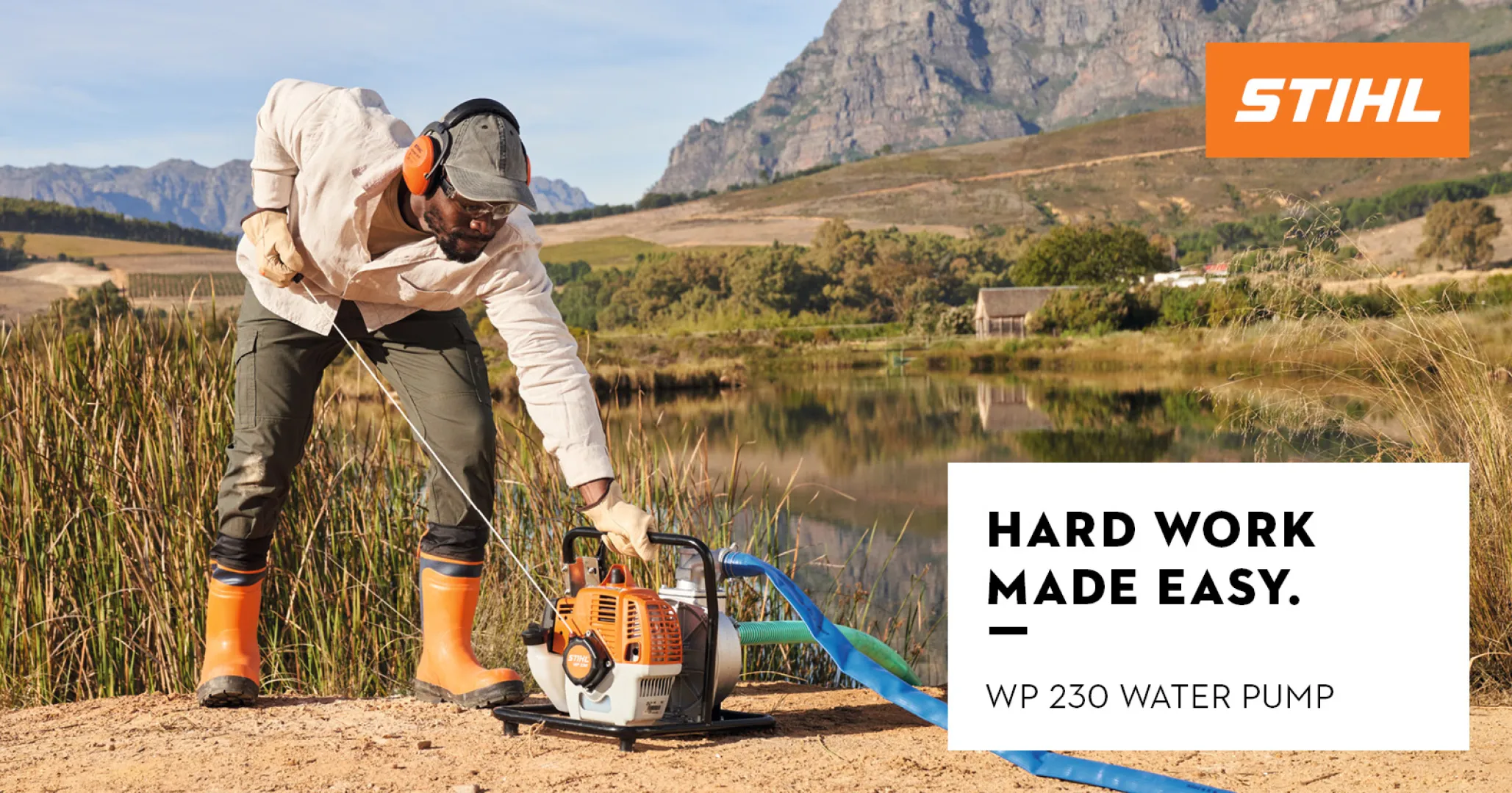 Hard work made easy with the WP 230 Water Pumps | STIHL