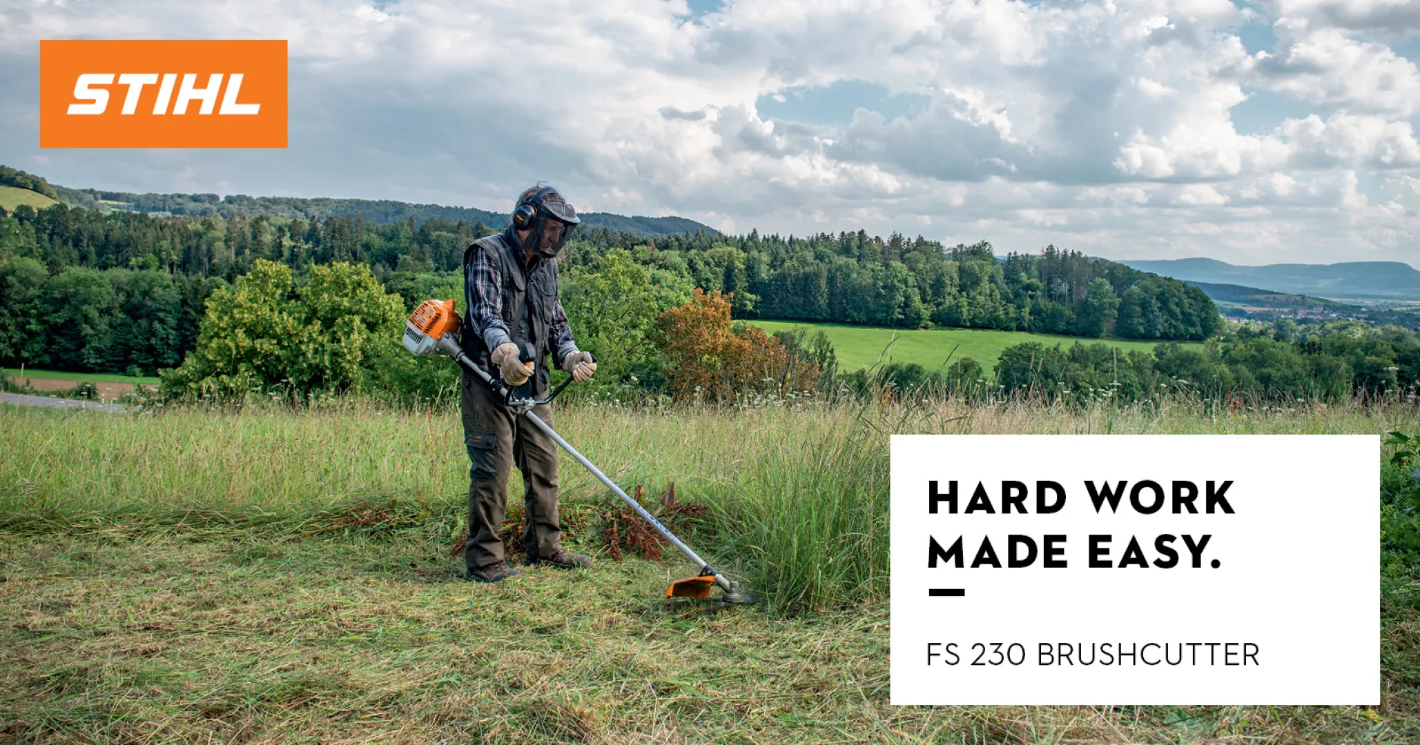 Hard work made easy | FS 230 Brushcutter | STIHL