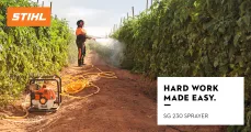 Hard work made easy with the SG 230 Sprayer | STIHL