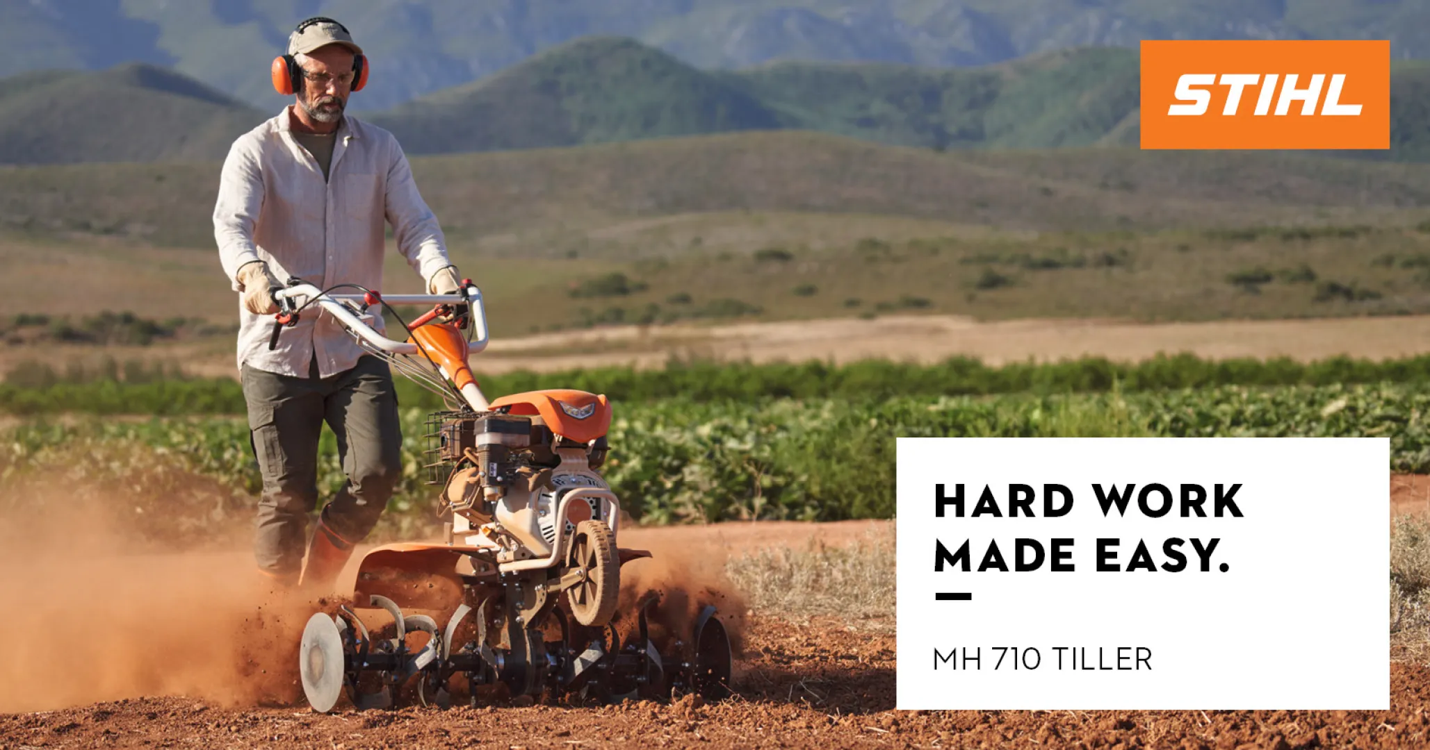 Hard work made easy | MH 710 Tiller | STIHL
