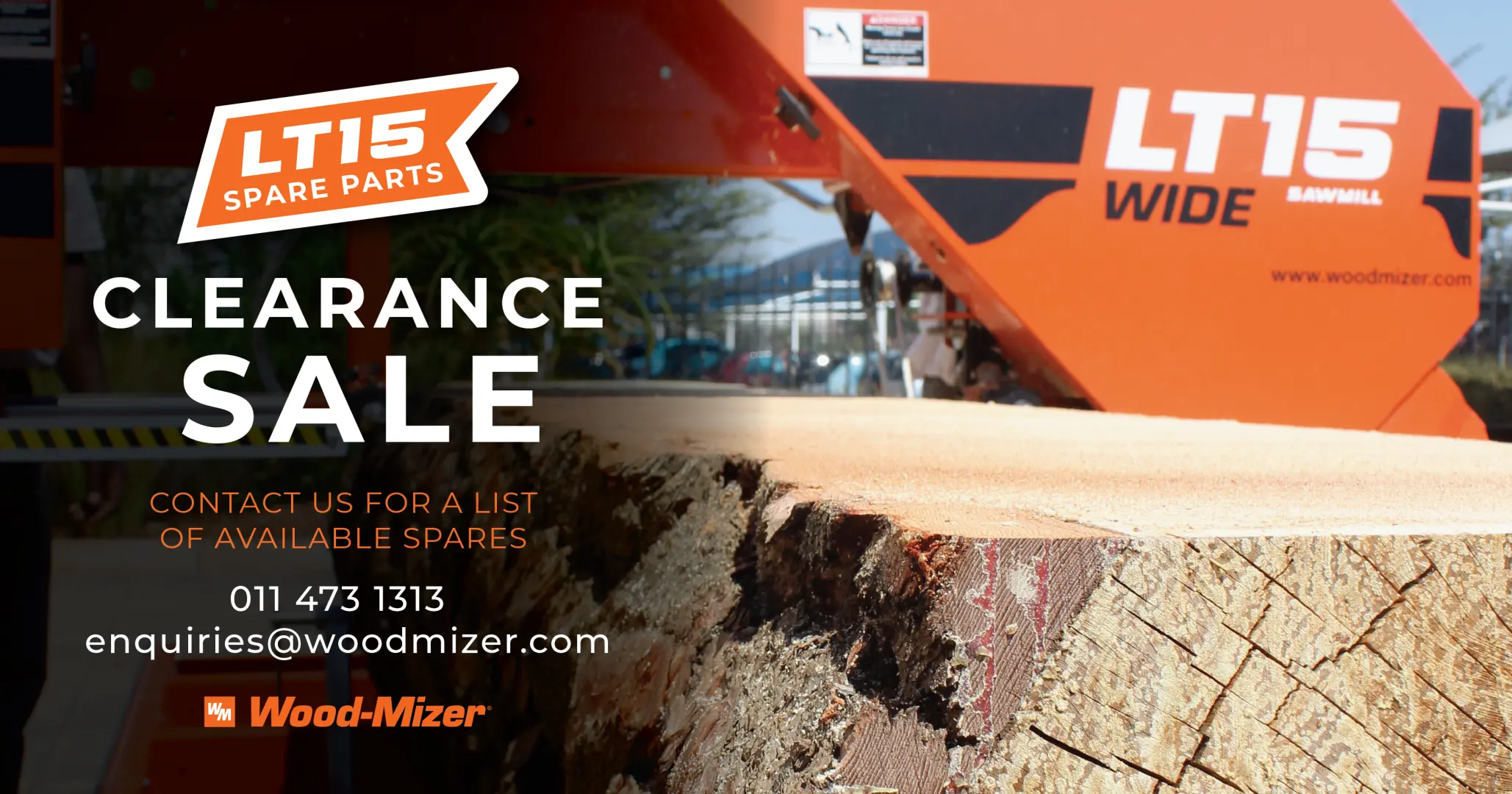 Wood-Mizer LT15 Spare Parts Clearance Sale | Wood-Mizer