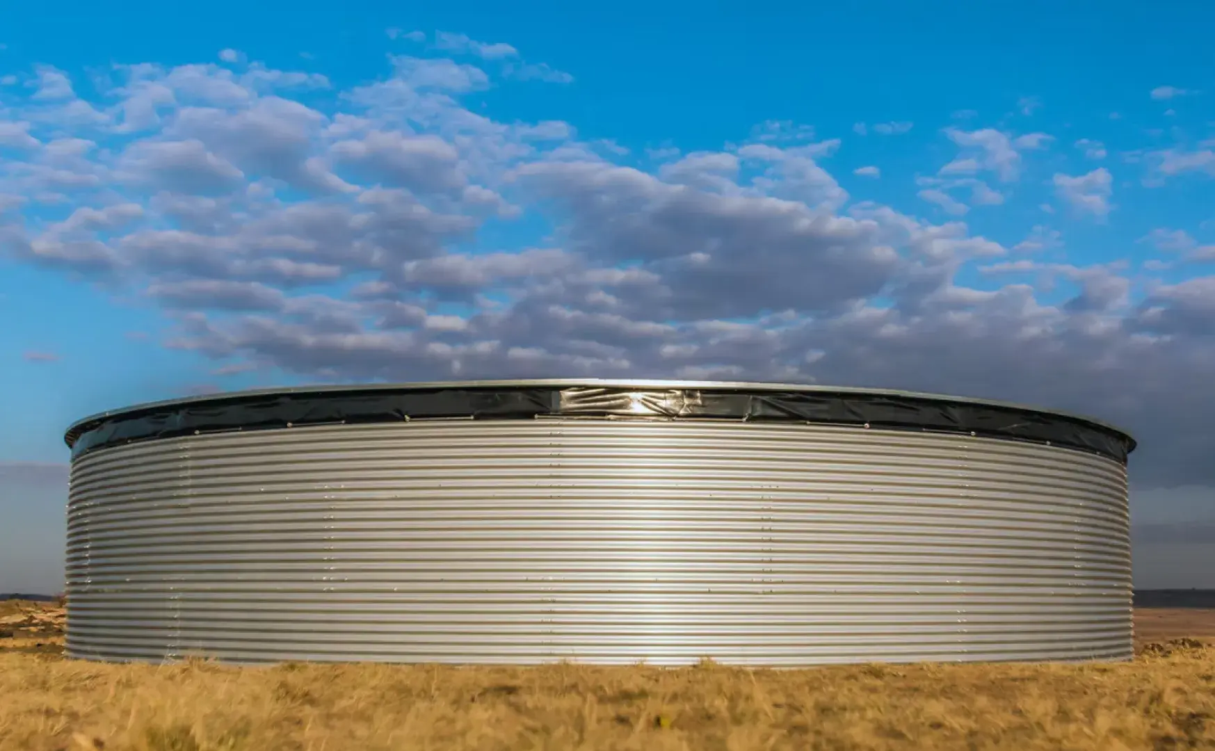 6m x 2.3m Corrugated reservoirs | RSA Grain Storage Solutions