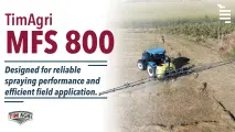 TIMAGRI MFS 800 | Designed for reliable spraying performance and efficient field application
