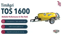 TIMAGRI TOS 1600 | Reliable Performance In The Field
