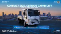 Compacts Size | Serious Capability | 4.110 FL-MT 2 Ton 4x2 Freight Carrier | FAW Trucks Southern Africa