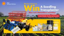 Stand a chance to win agricultural equipment and weekly vouchers | Shell Lubricant Solutions