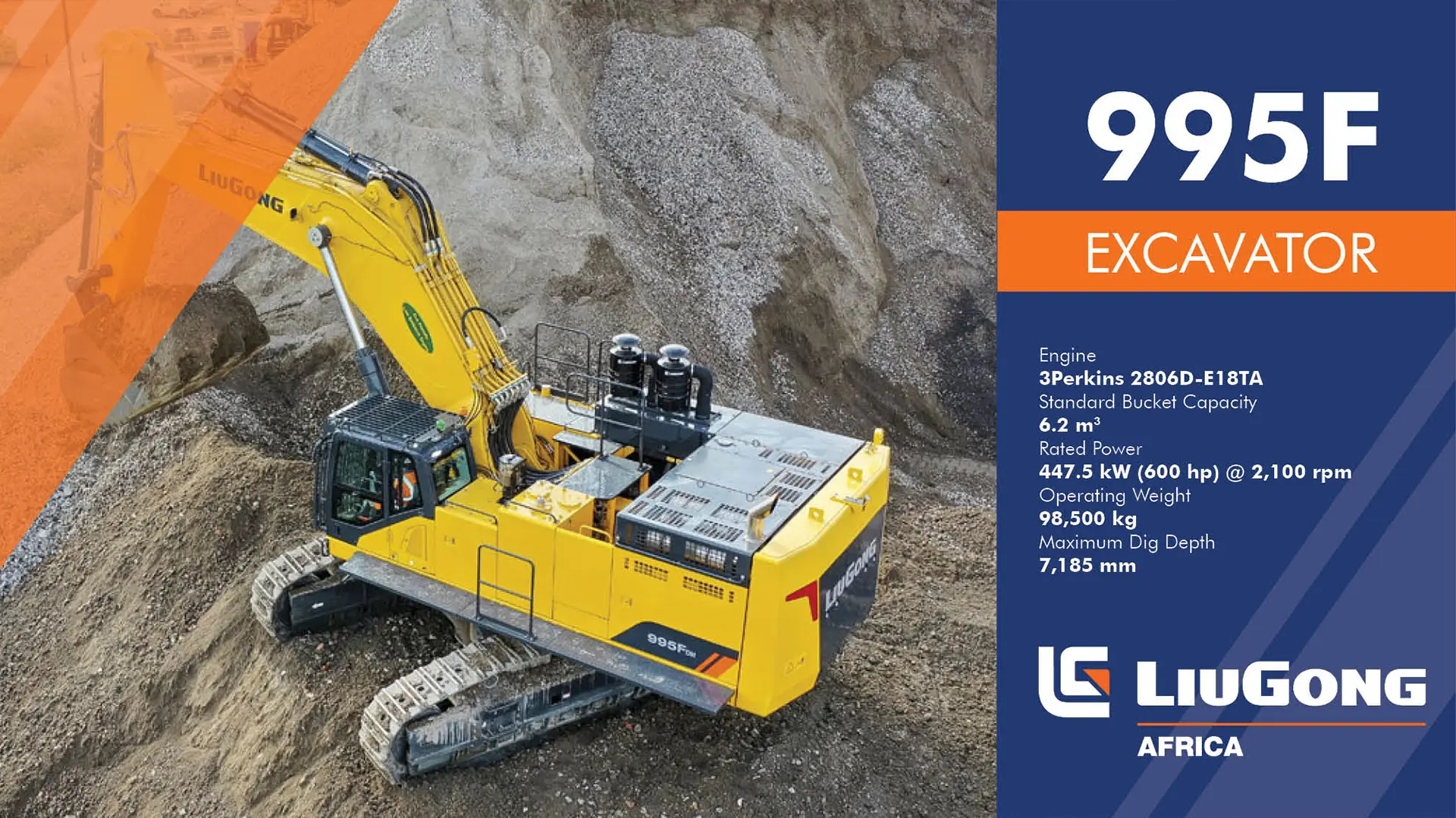 995F Excavator | LiuGong Africa