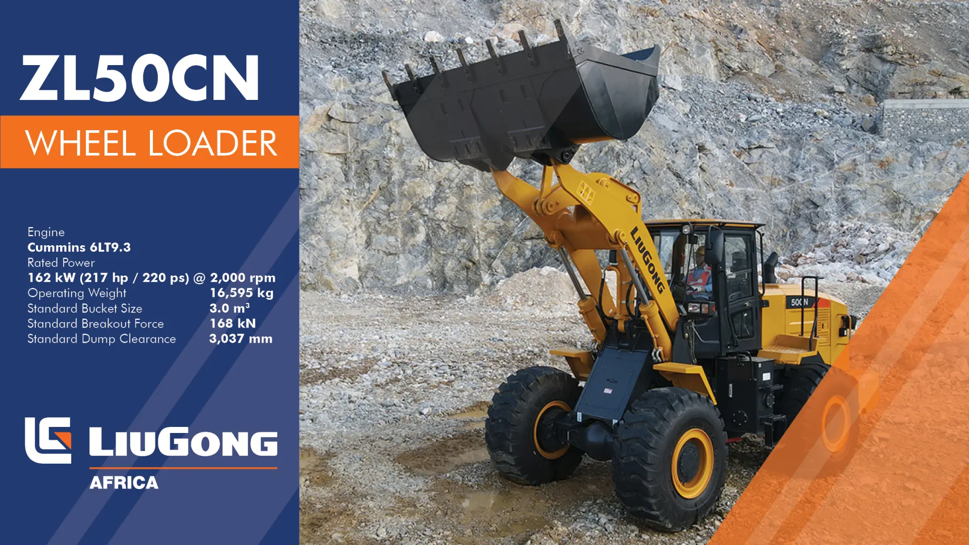 ZL50CN Wheel loader | LiuGong