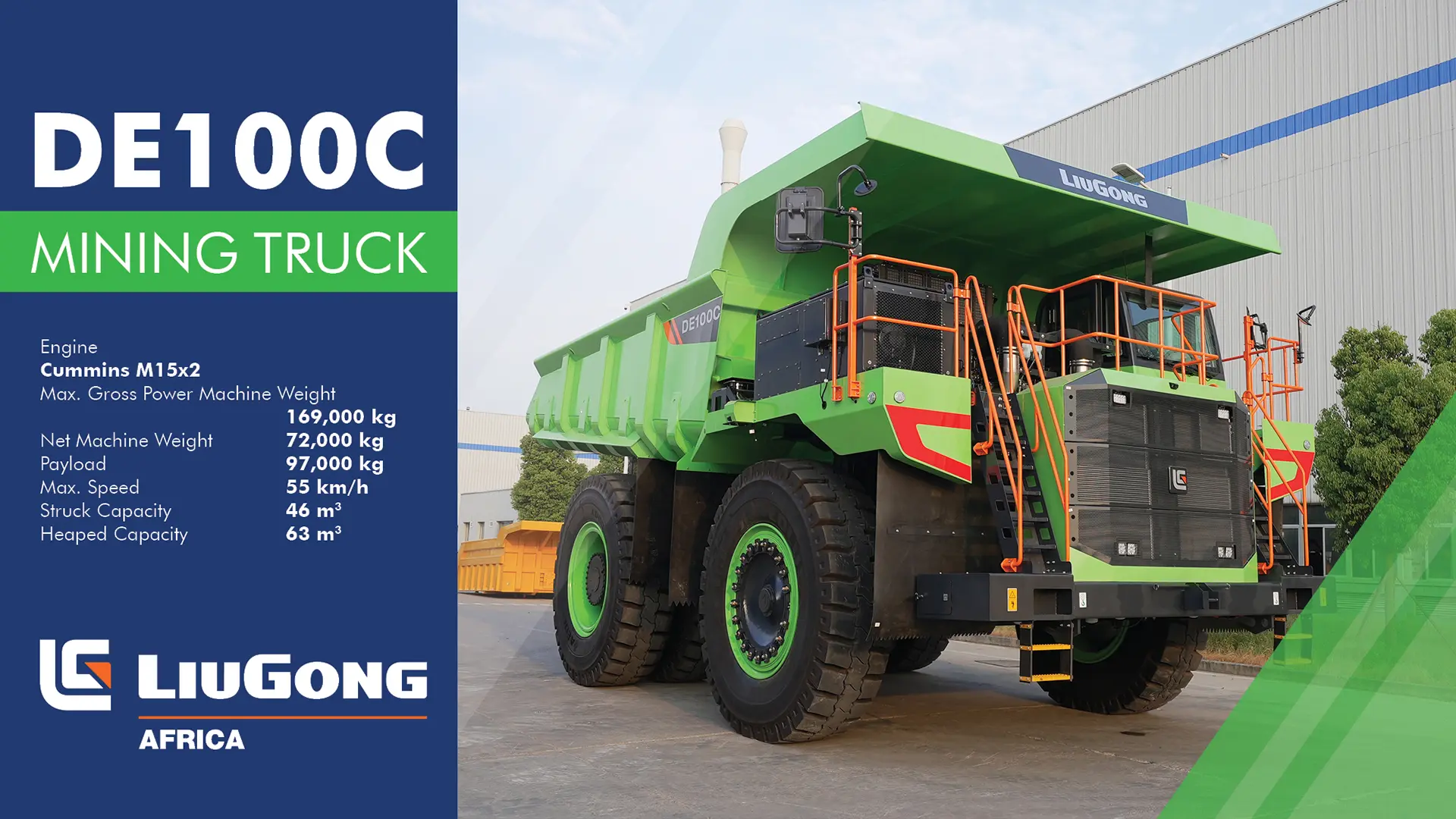 DE100C Mining truck | LiuGong