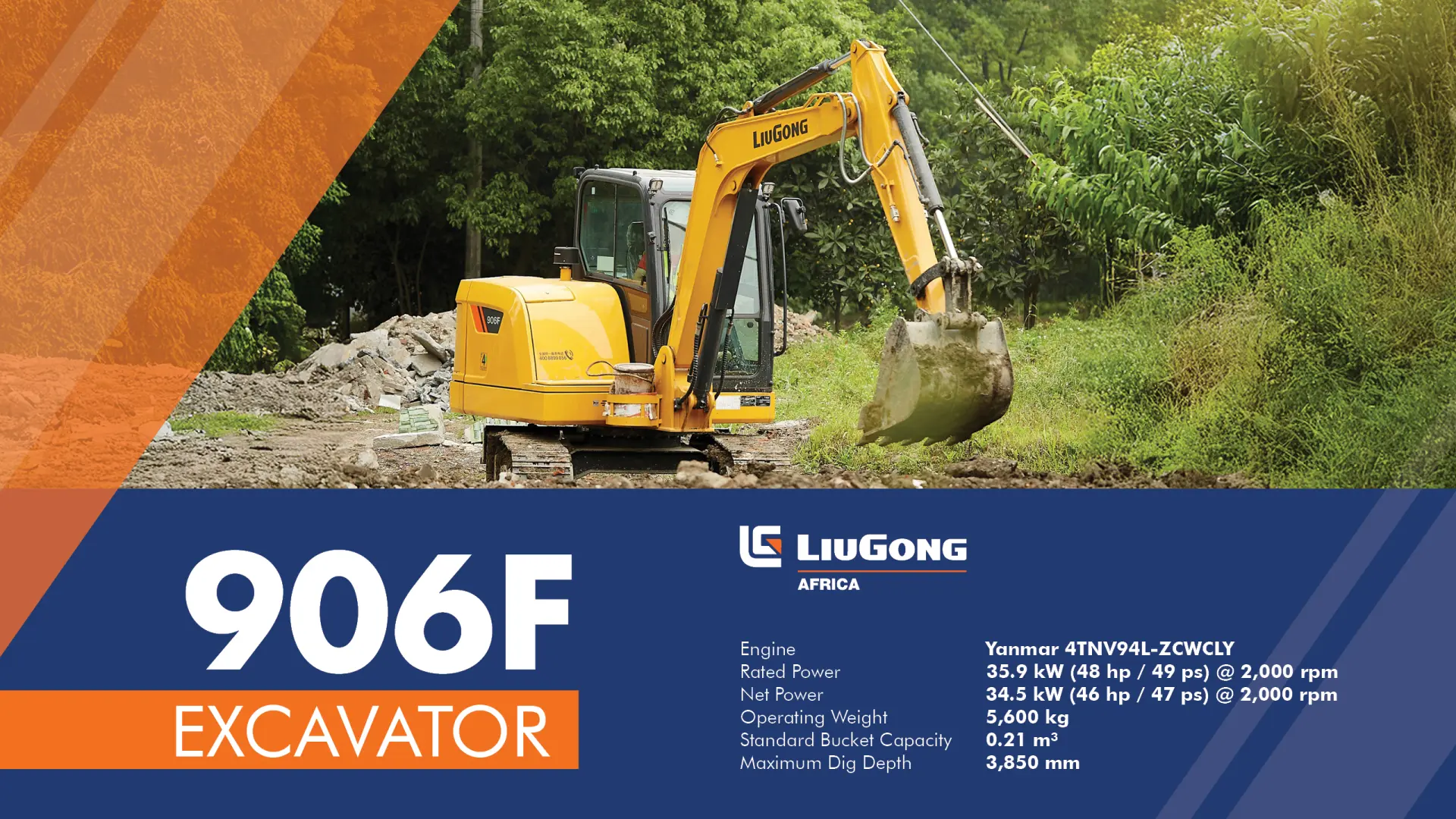 906F Excavator | LiuGong