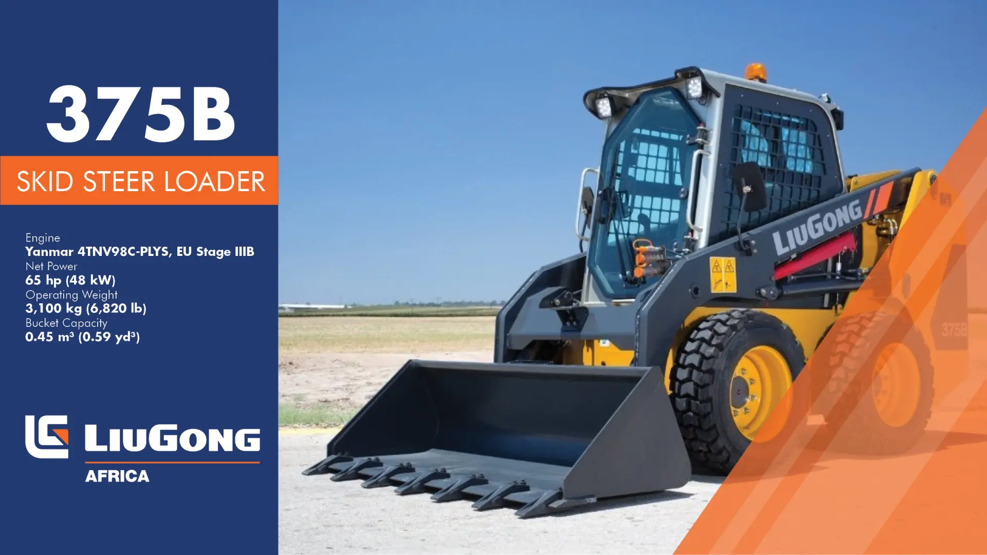 375B Skid steer loader | LiuGong