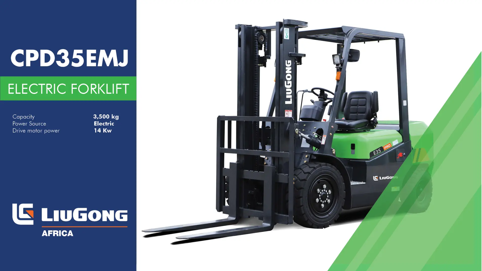 CPD35-EMJ Electric forklift | LiuGong