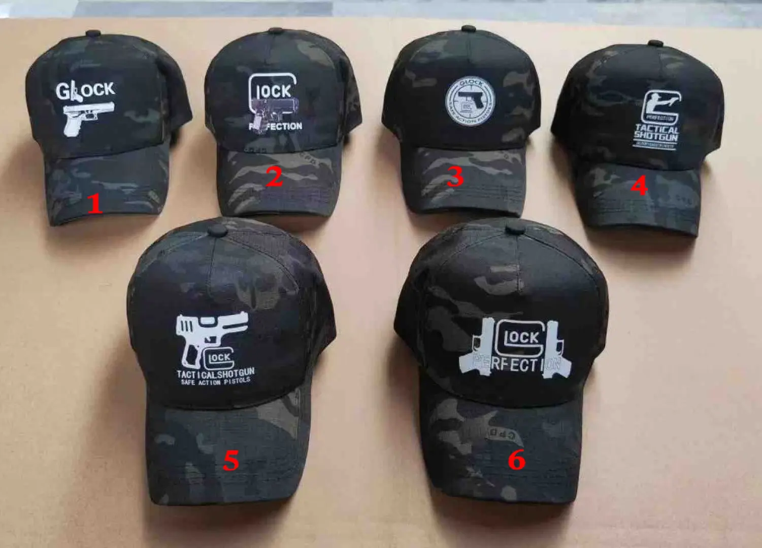 Adjustable Glock Caps Dark Camo | Outdoor Innovation