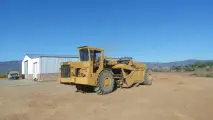 Michigan 110 Self loader dam scraper   10 cubes | MK Landbou Dienste