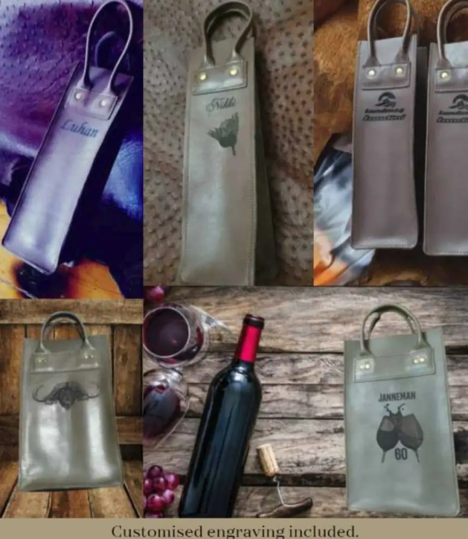 Custom Engraved Wine Gift Bags | Outdoor Innovation