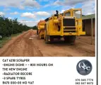 CAT 621B Scraper |  QAC Equipment