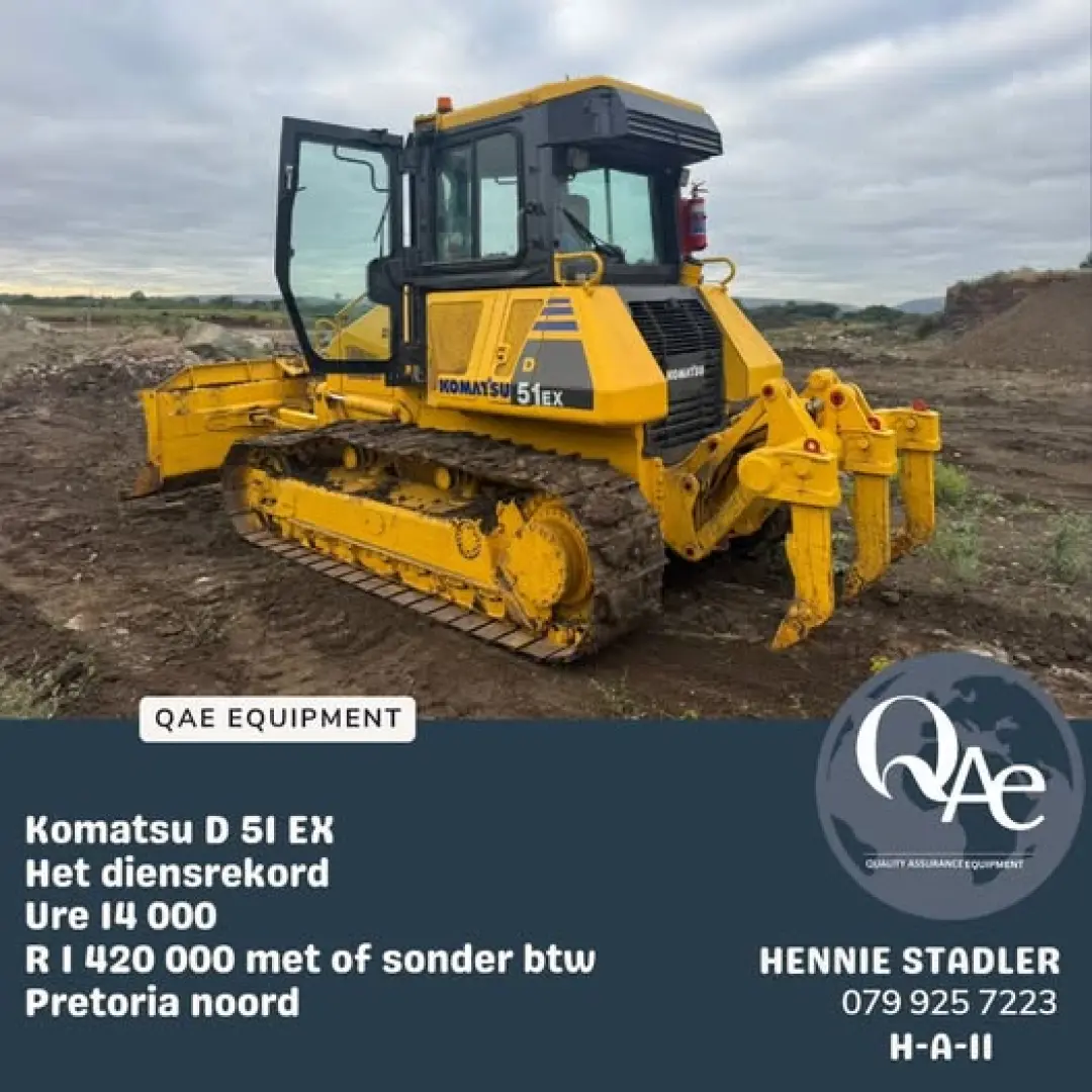 Komatsu 51EX 14 000 Hours |  QAC Equipment