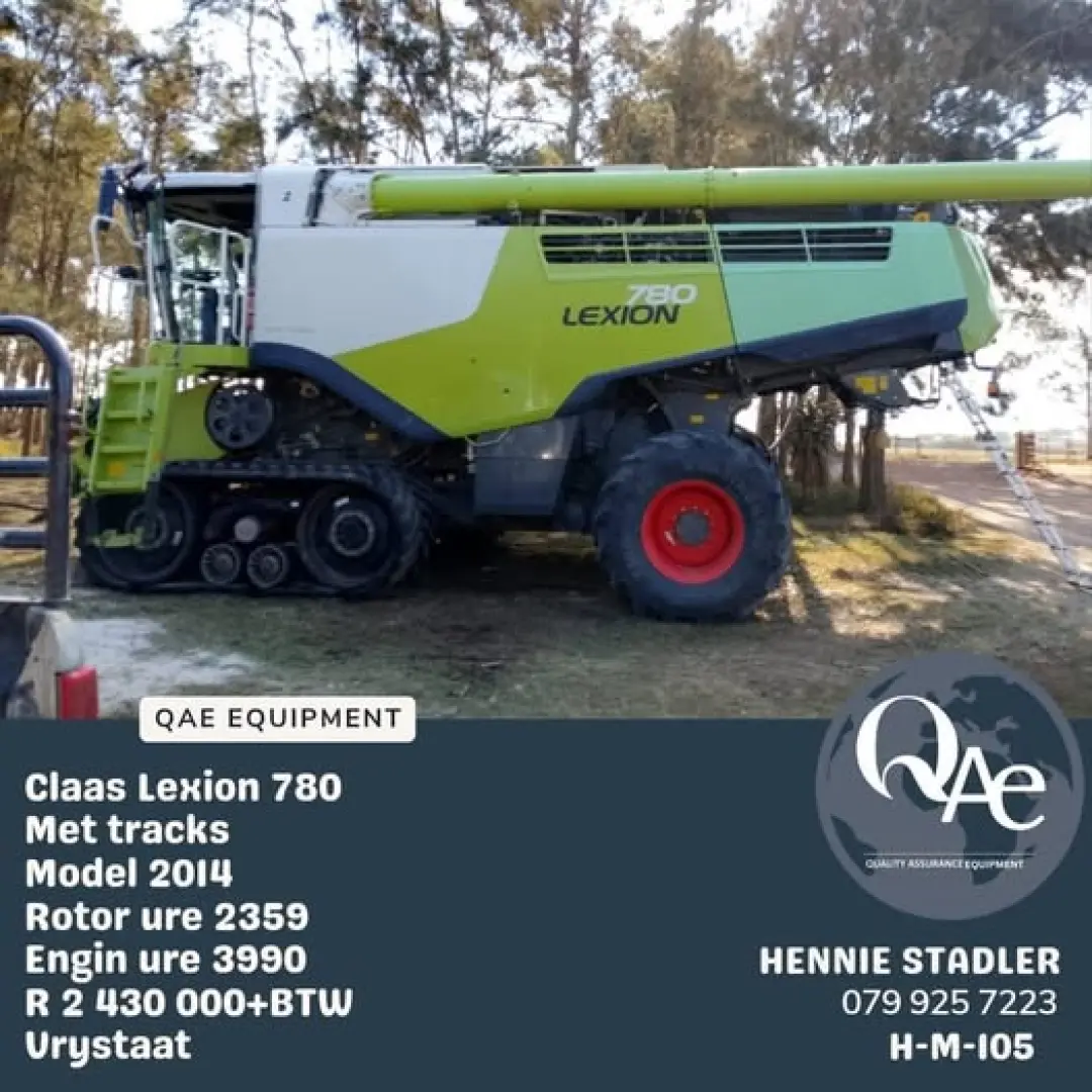 Claas Lexion 780 2014 Model |  QAC Equipment