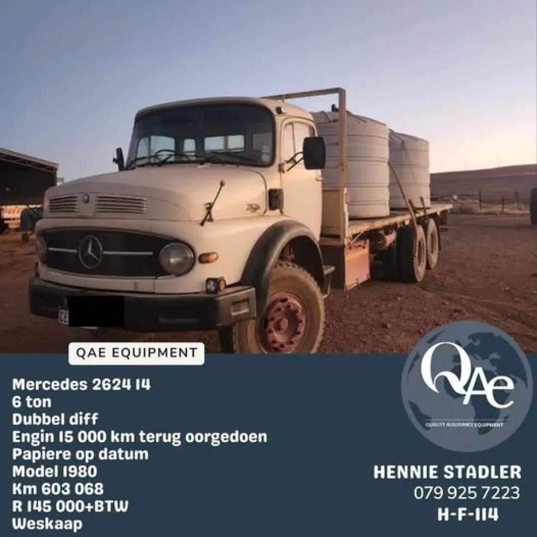 Mercedes Benz 2624  6 Tonner |  QAC Equipment