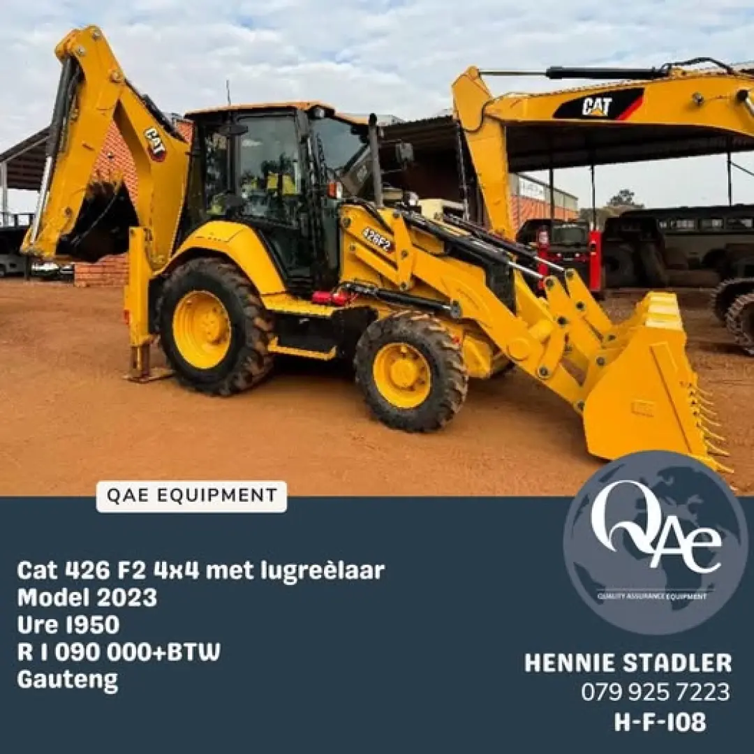 CAT 426 F2 4x4 2023 Model 1950 Hours | QAC Equipment