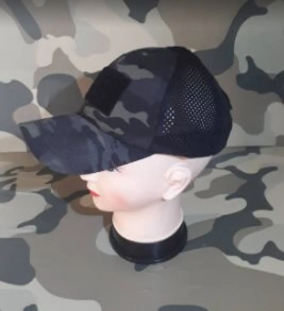 Breathable camo cap (black camo) | Outdoor Innovation 