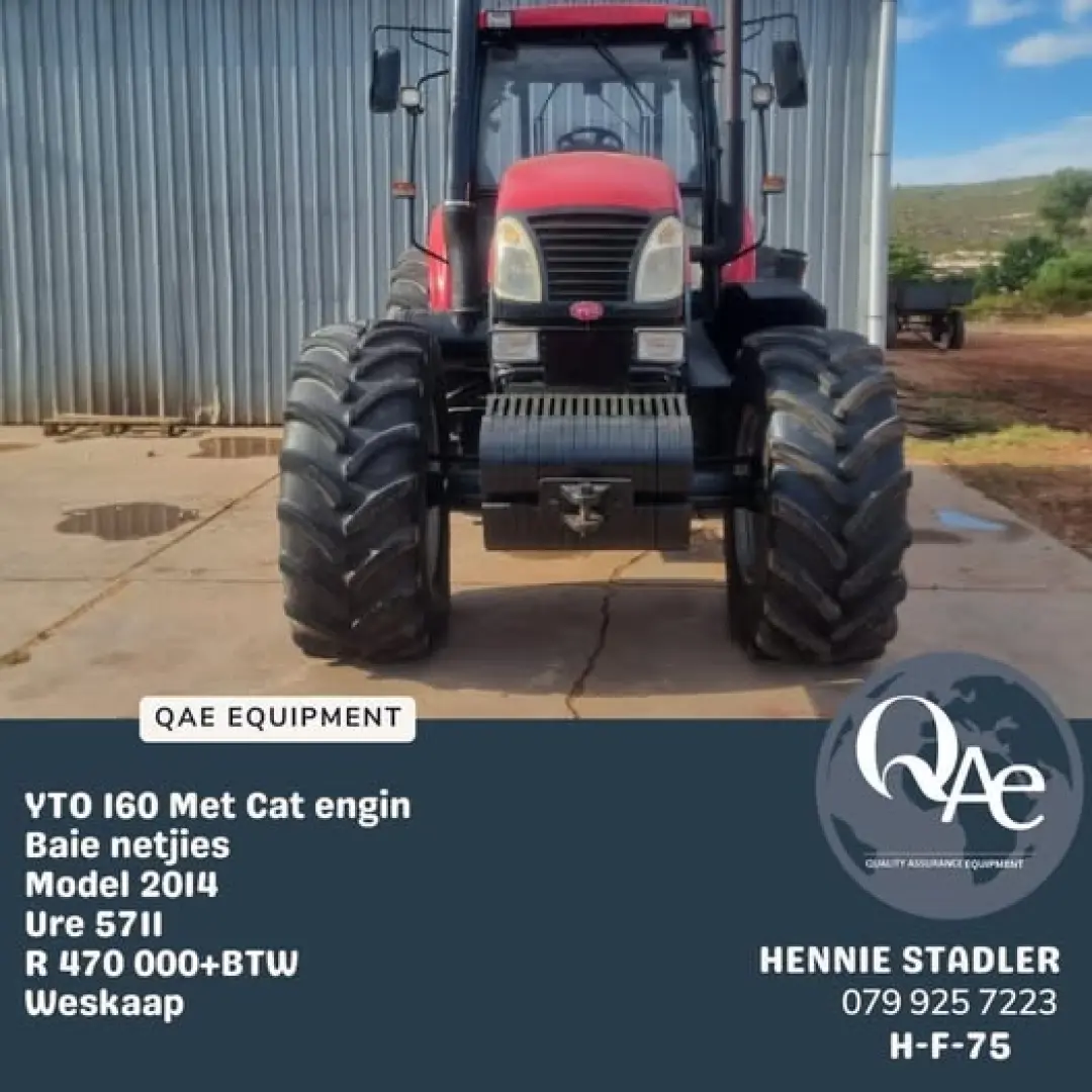 YTO met CAT Engine 2014 Model 5711 Hours |  QAC Equipment