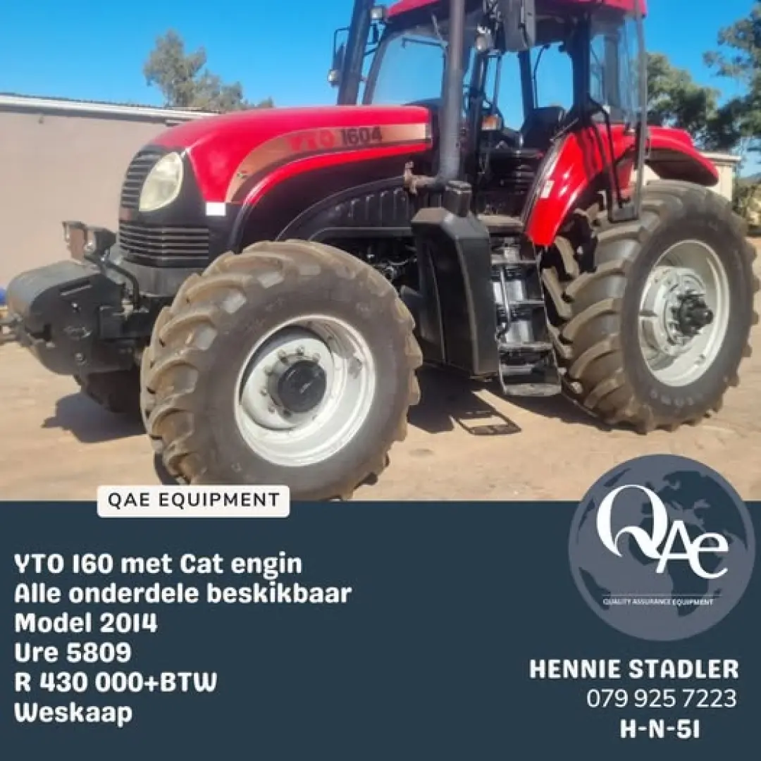 YTO 160 met CAT Engine  2014 Model 5809 Hours |  QAC Equipment