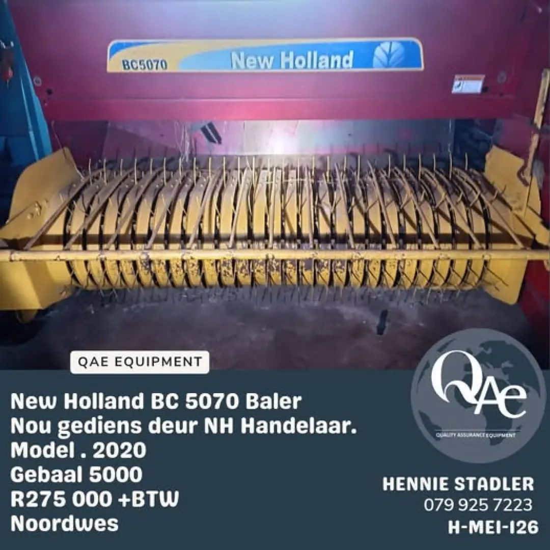 New Holland BC5070 2020 Model  5000 Bale |  QAC Equipment