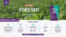 Lucerne | Fors 1011 | Highly winter active | Dormancy 10 | AgroFors