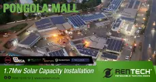 1.7Mw of Innovation: Rentech Lights Up Pongola Mall | Rentech Renewable Technologies