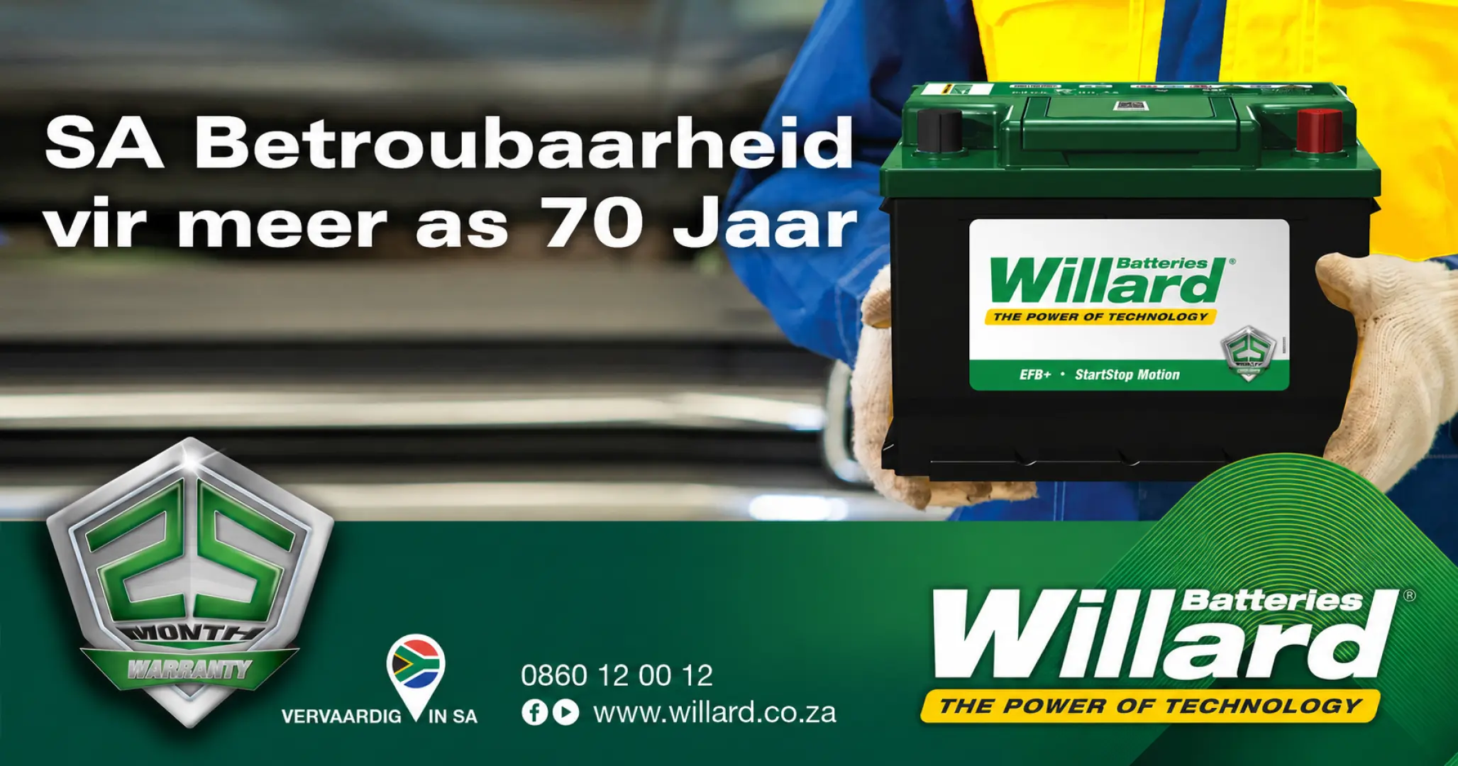 Willard: 70 Jaar van Suid-Afrikaanse Betroubaarheid | Willard