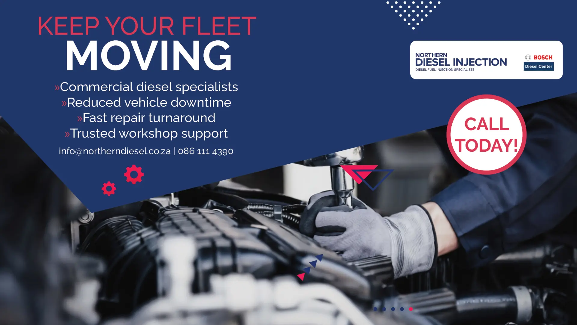 Minimize downtime and keep your commercial fleet moving | Northern Diesel Injection