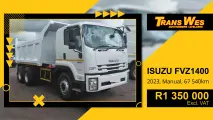 Isuzu Fvz1400 (2023) Truck For Sale In Pretoria | Trans Wes Auctioneers