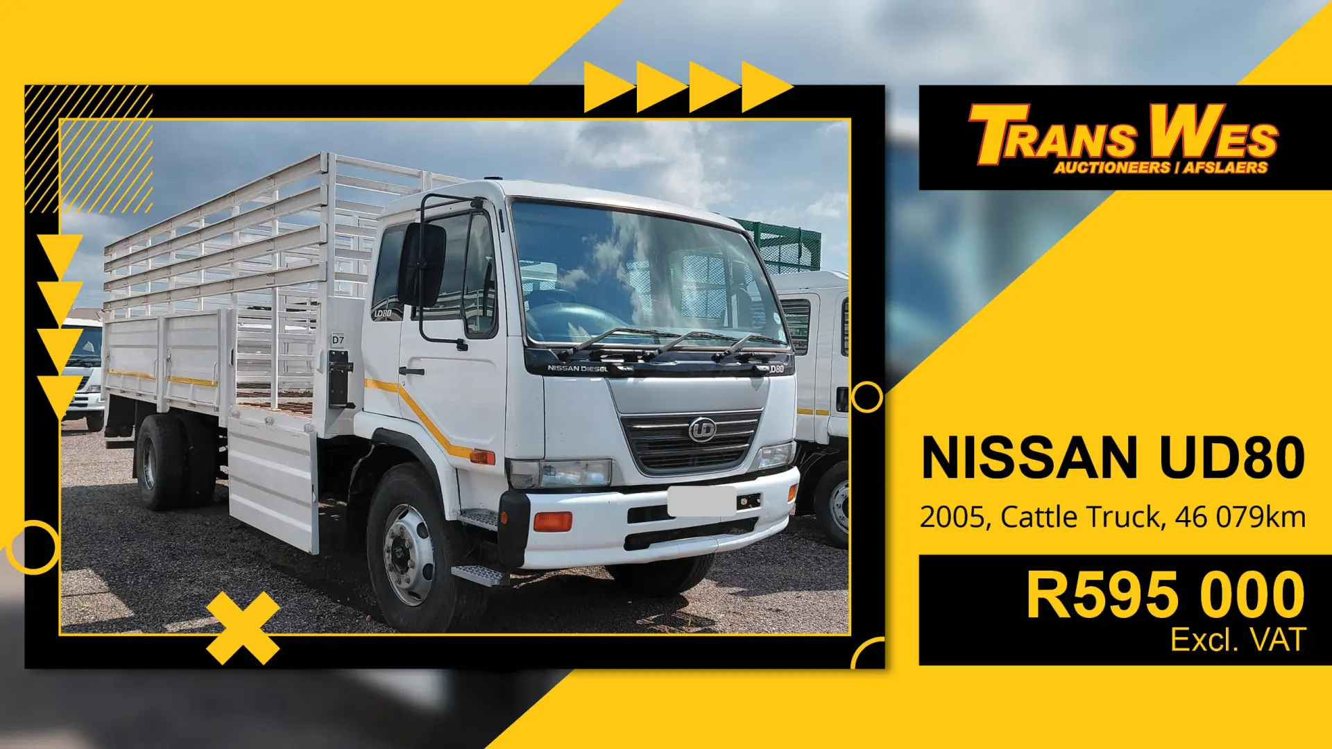 NISSAN UD80(2005)Truck For Sale In Pretoria Gauteng | Trans Wes Auctioneers