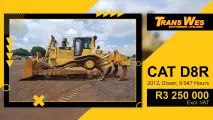 CATERPILLAR D8R (2012) Dozer For Sale In Pretoria Gauteng | Trans Wes Auctioneers