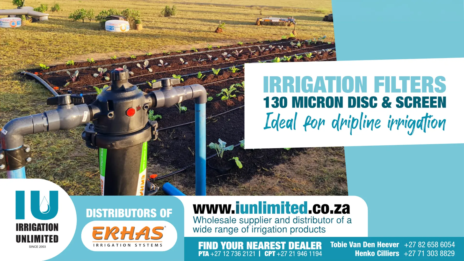 Optimize Your Dripline Irrigation with Our 130 Micron Disc &amp; Screen Filters | Irrigation Unlimited