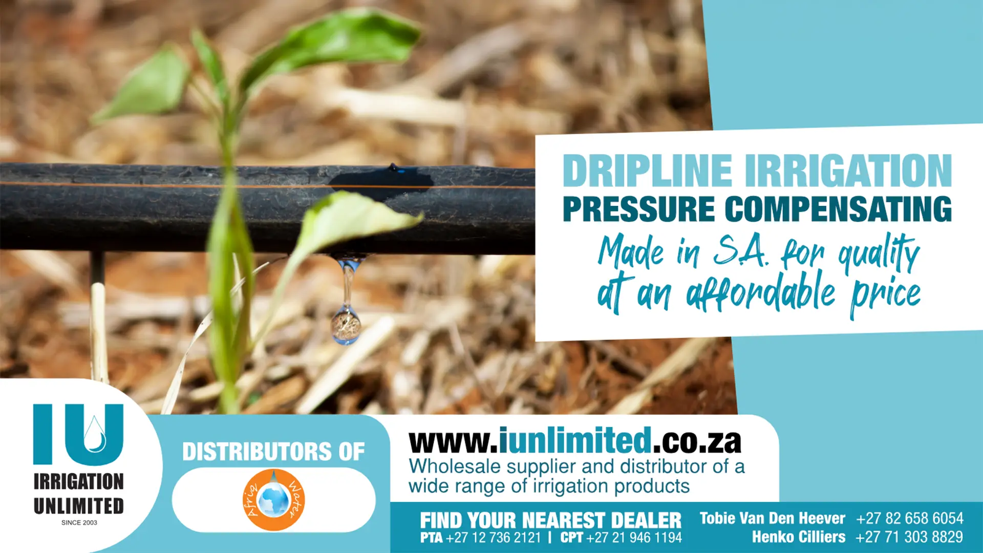 Quality Irrigation at an Affordable Price | NPC Driplines | Irrigation Unlimited