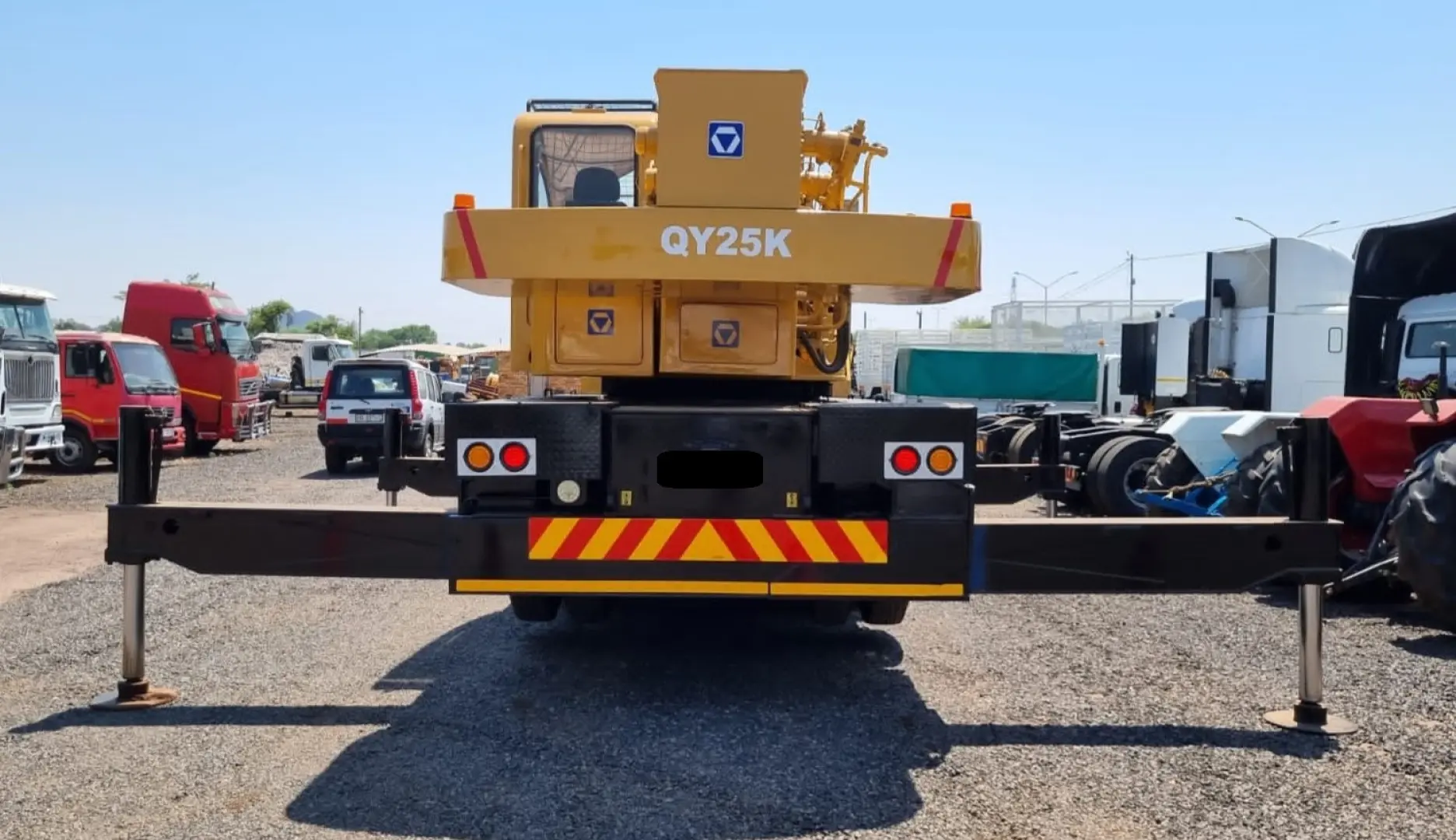 XCMG QY25K (2007) Mobile Crane For Sale In Pretoria Gauteng | Trans Wes Auctioneers