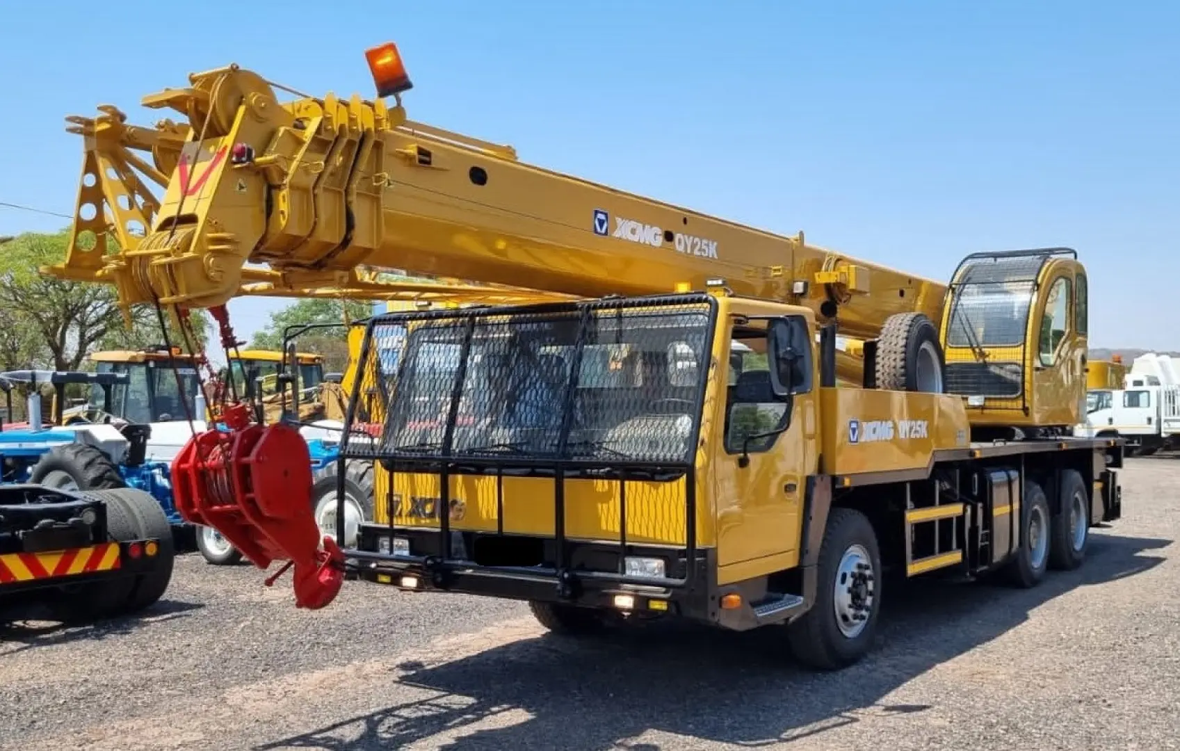 XCMG QY25K (2007) Mobile Crane For Sale In Pretoria Gauteng | Trans Wes Auctioneers
